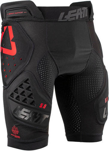 Leatt Impact 3Df 50 De Beschermer Van De Motorcross Shorts Zwart leatt kopen in de aanbieding