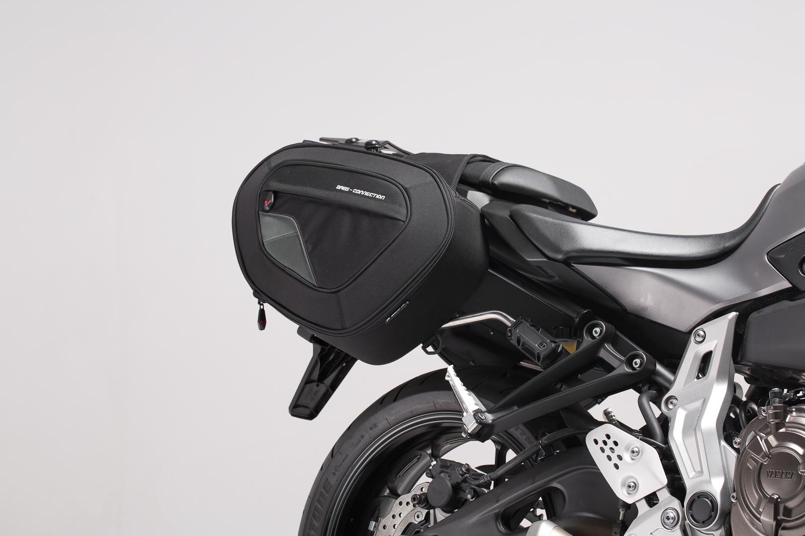 SW-Motech Sacoches latérales BLAZE - Noir/Gris. Yamaha MT-07 / Moto...