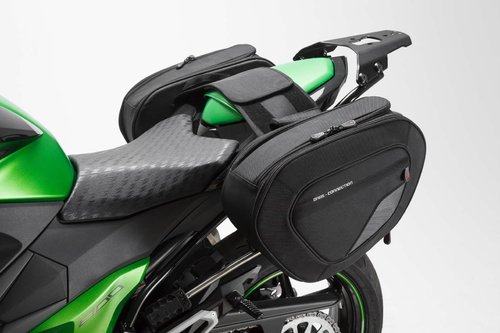 Swmotech Sw Motech Blaze H Zadeltas Zwartgrijs Kawasaki Z800 Instellen 1 swmotech kopen in de aanbieding