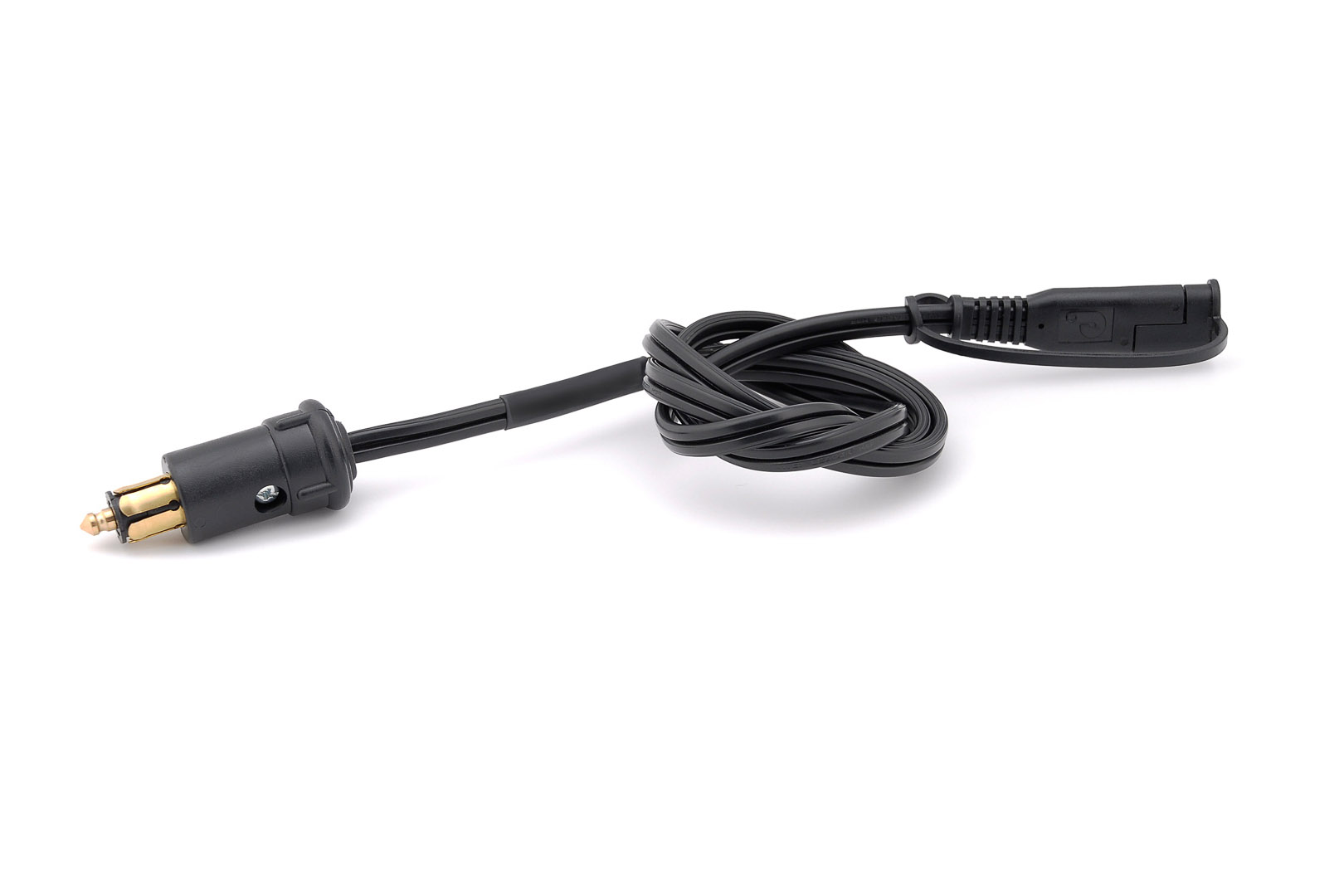 SW-Motech Connecteur de prise SAE vers prise DIN - Câble 55 cm long... Noir unique taille