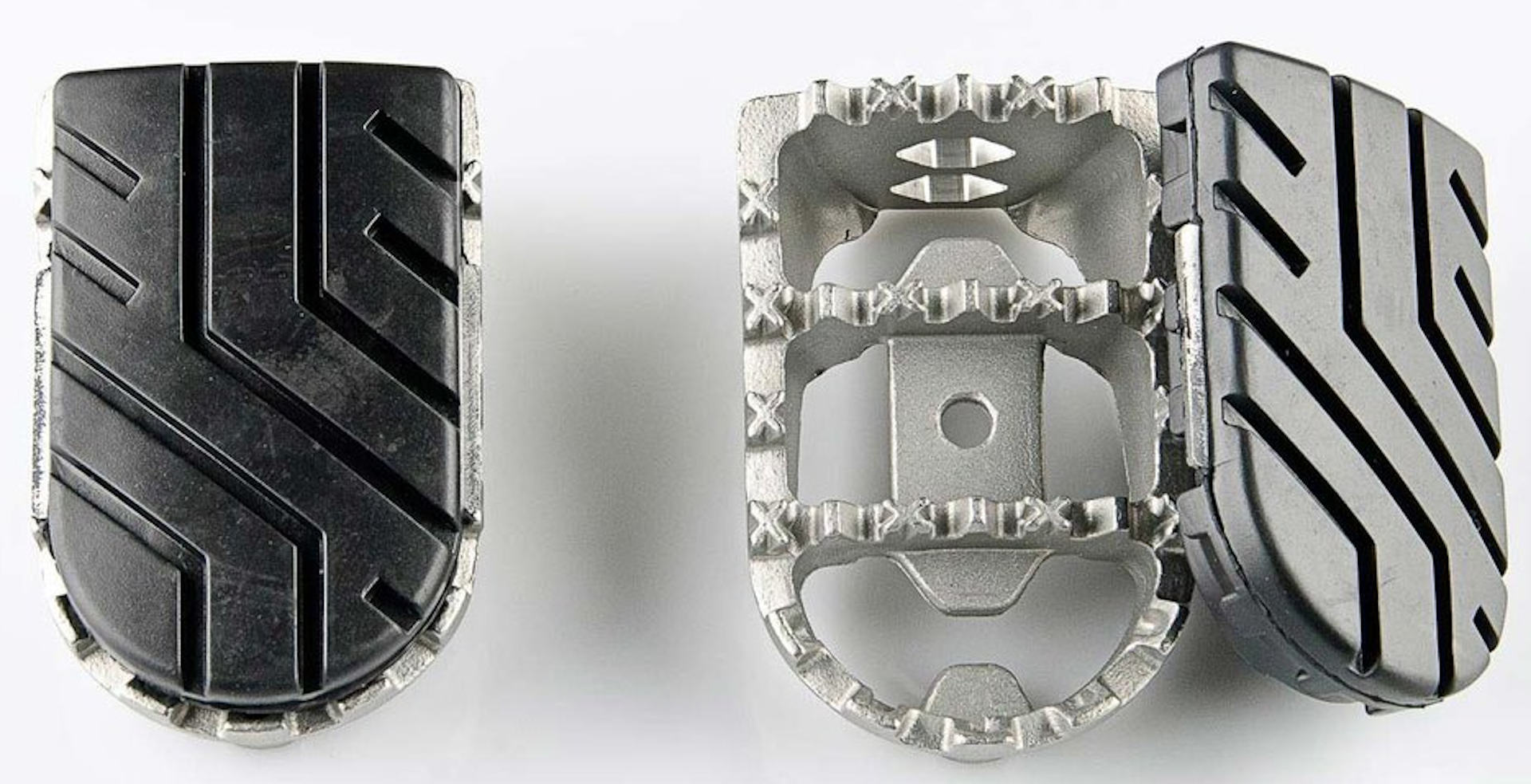 SW-Motech Kit de repose-pieds ION - BMW G 310 GS (17-). Noir Argent