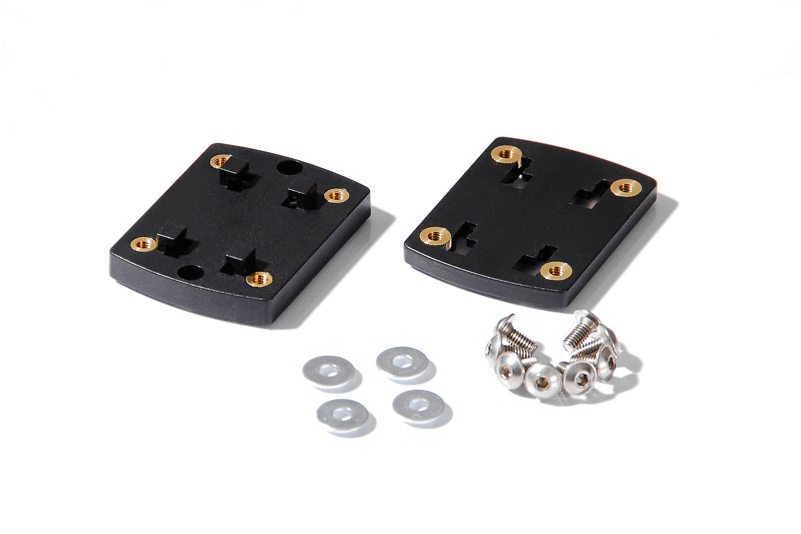 SW-Motech Adapateur GPS cliquable - Adaptateur mâle et femelle. Noir.