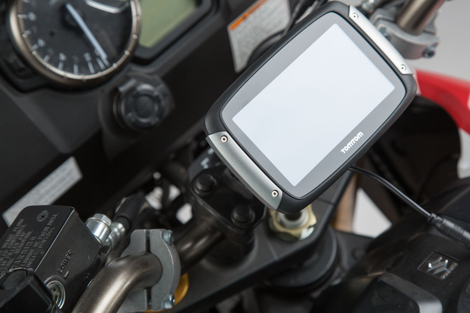 SW-Motech Support GPS QUICK-LOCK - Noir. Suzuki V-Strom 650 (17-) /...
