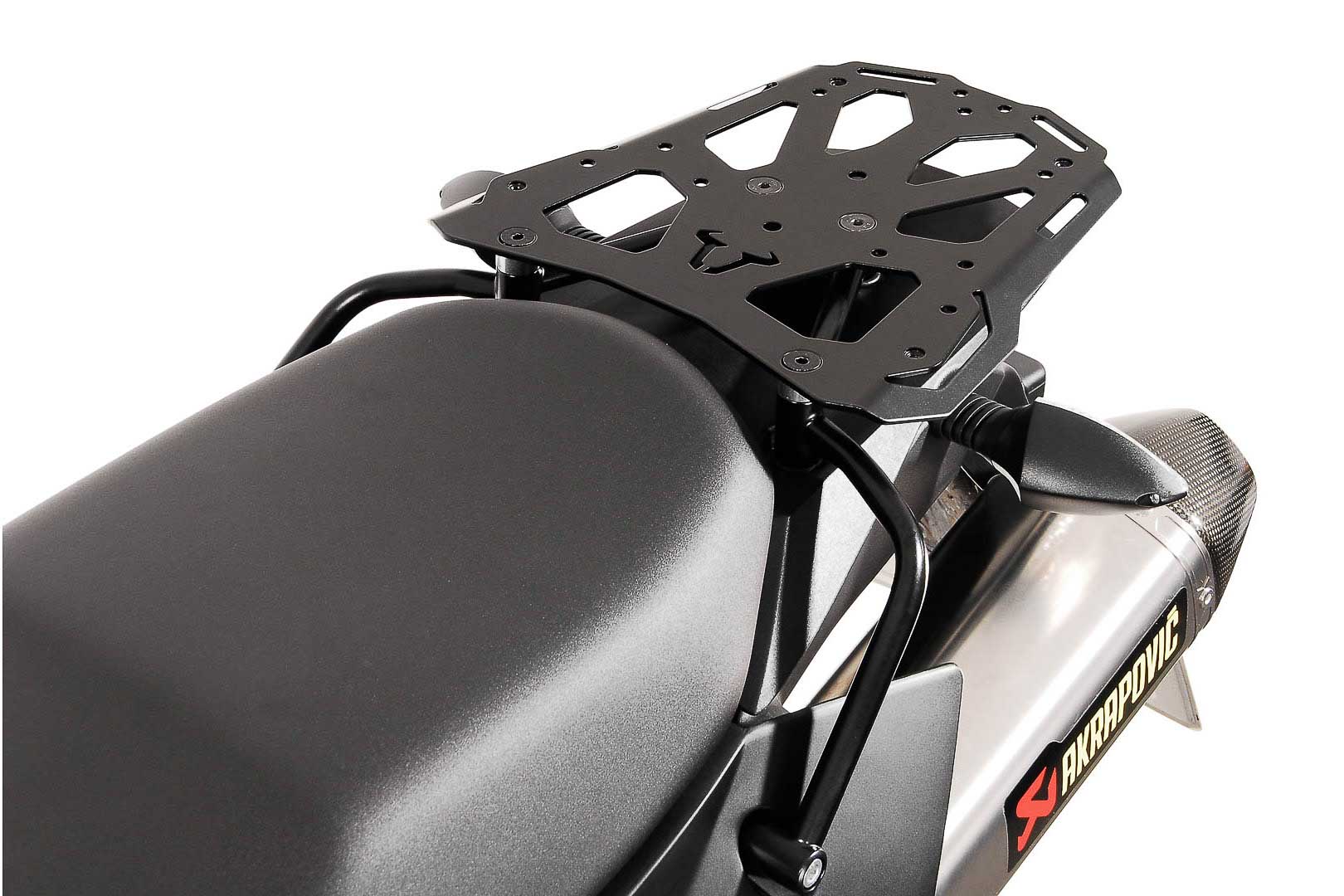SW-Motech Porte-bagages STEEL-RACK - Noir. KTM LC8 950-990 Adventure. Noir