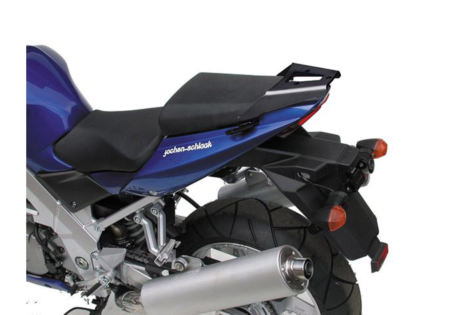 SW-Motech Porte-bagages ALU-RACK - Noir. Suzuki SV 650/S (03-08) SV... Noir
