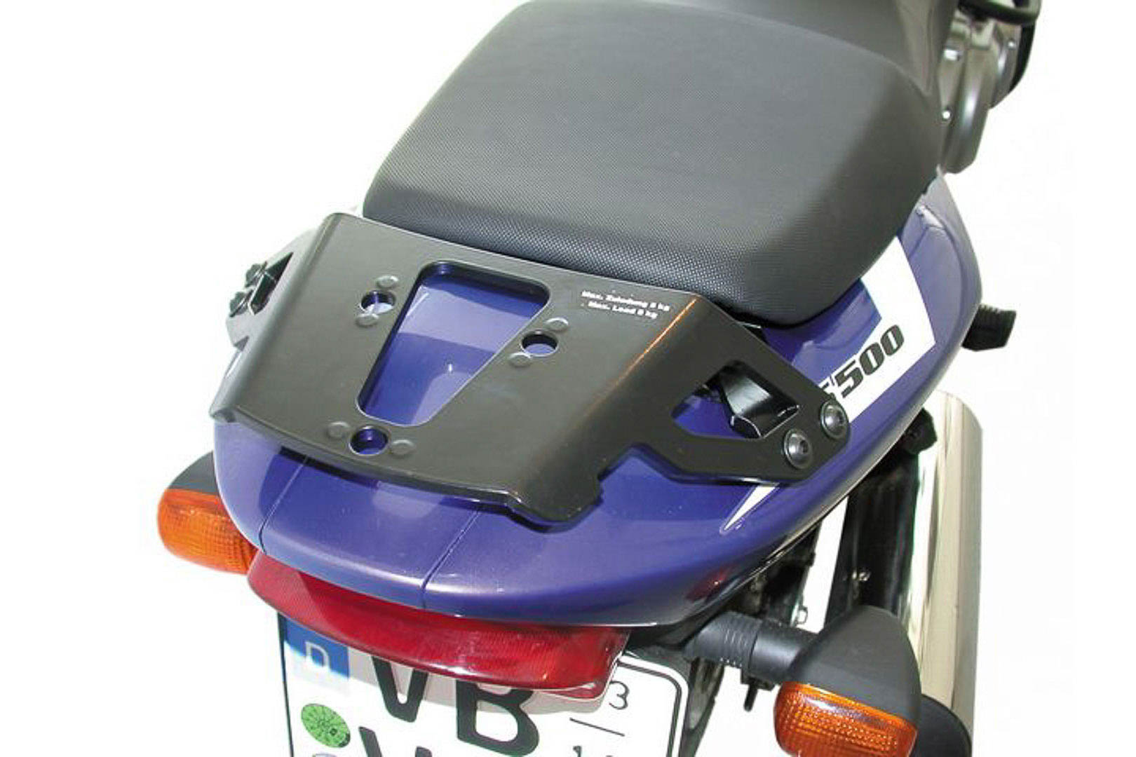 SW-Motech Porte-bagages ALU-RACK - Noir. Suzuki GS 500 E / F. Noir