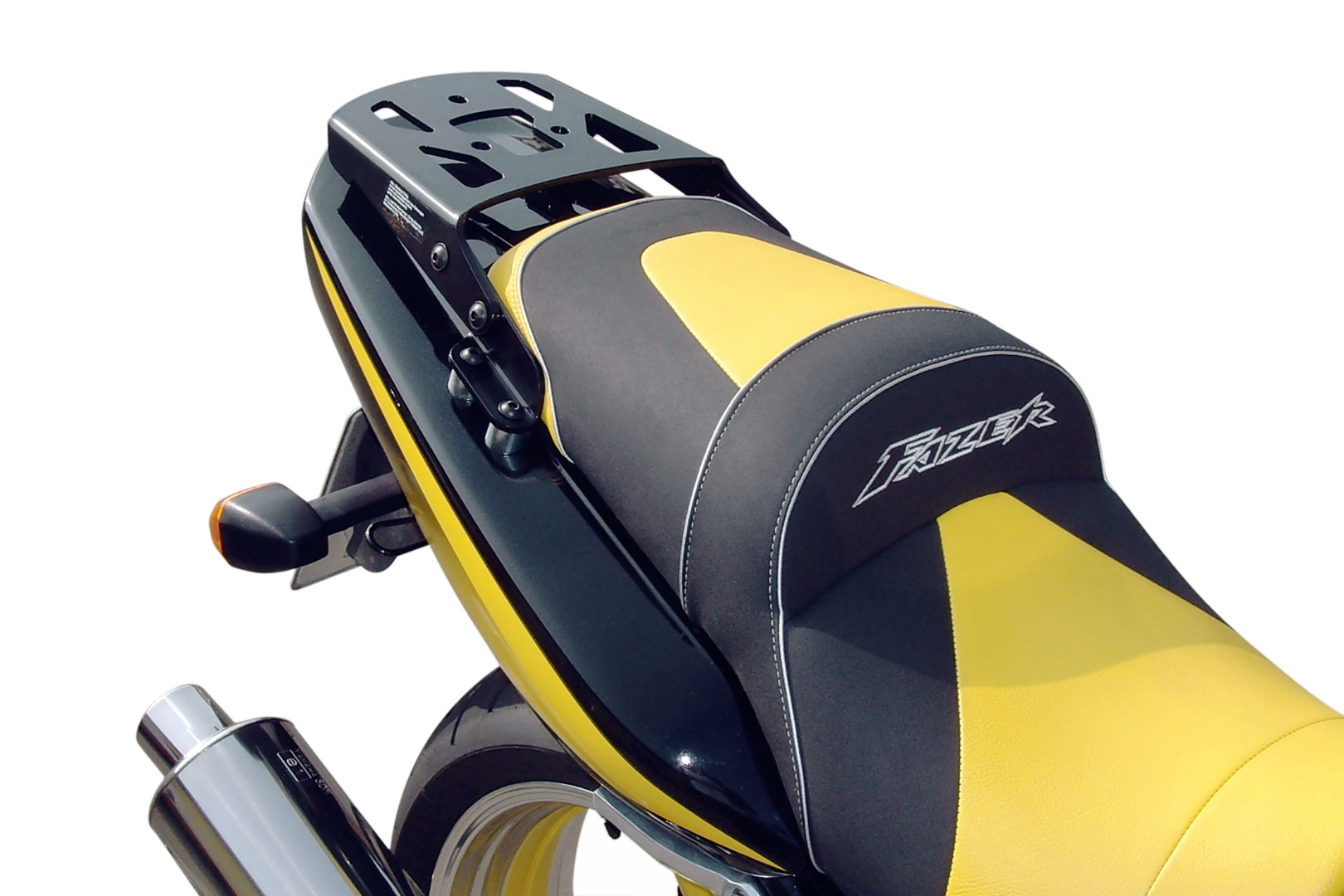 SW-Motech Porte-bagages ALU-RACK - Noir. Yamaha FZS 600 Fazer (97-0... Noir