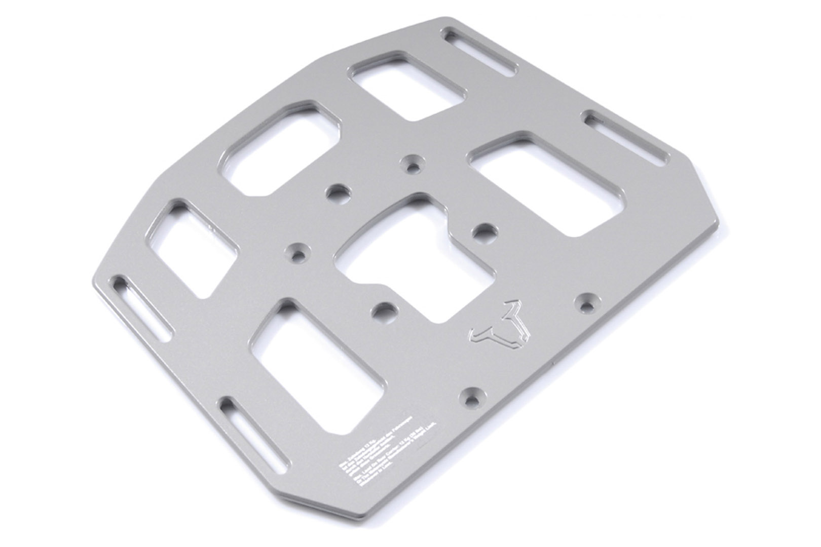 SW-Motech Porte-bagages ALU-RACK - Gris. BMW R 1150/R 1100 GS. Argent