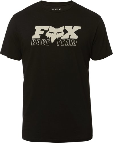 Fox Race Team Premium Tee T Shirt Zwart Wit Xl fox kopen in de aanbieding