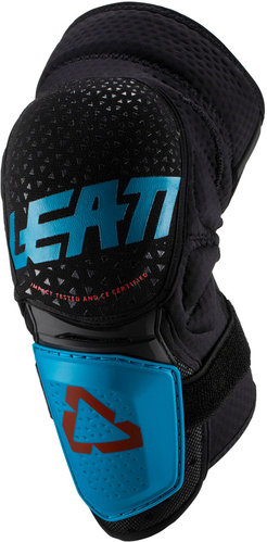 Leatt 3Df Hybrid Motorcross Knie Guard Blauw 2Xl leatt kopen in de aanbieding