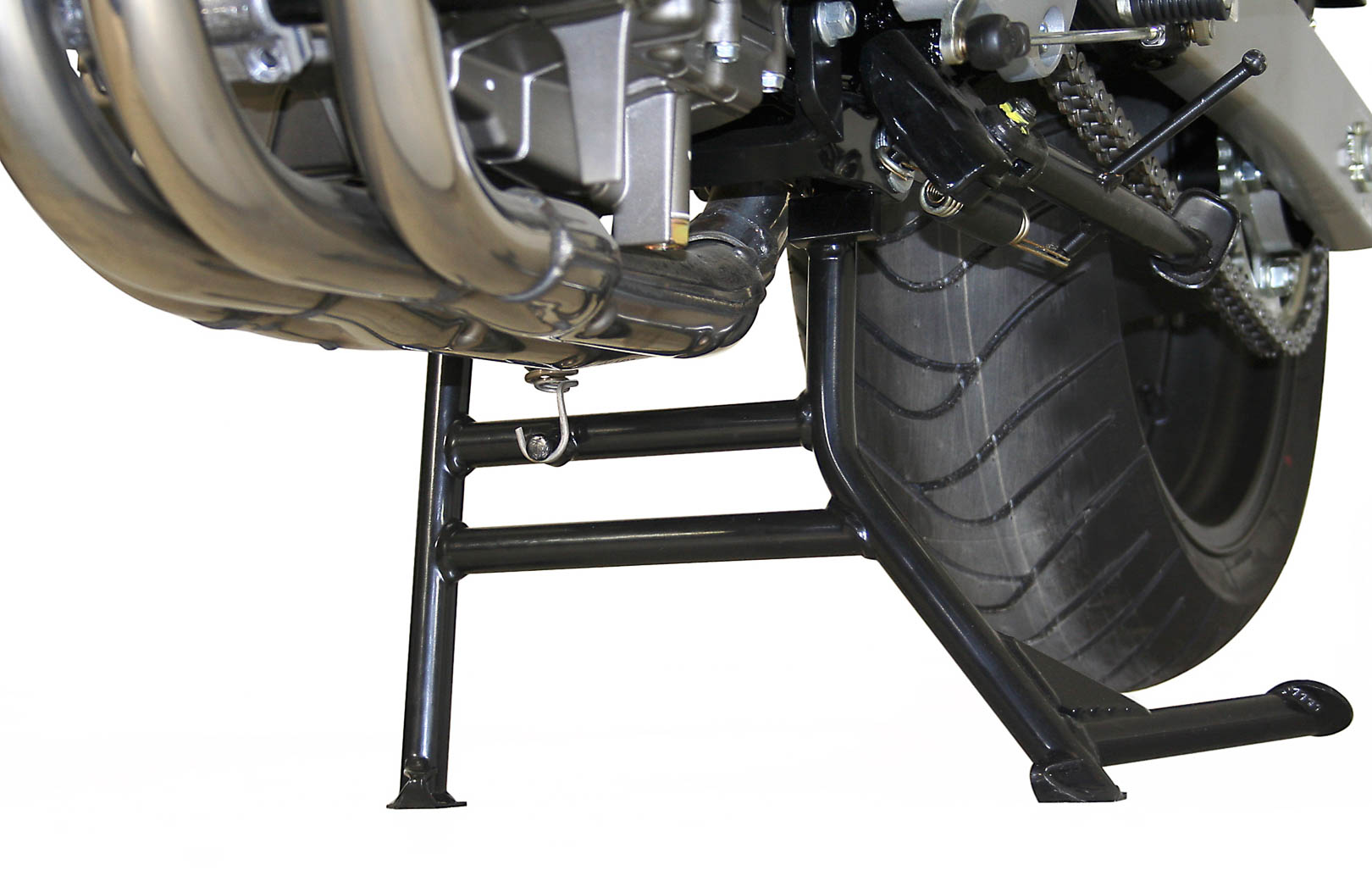 SW-Motech Béquille centrale - Noir. Honda CB 600 F / S (02-06).