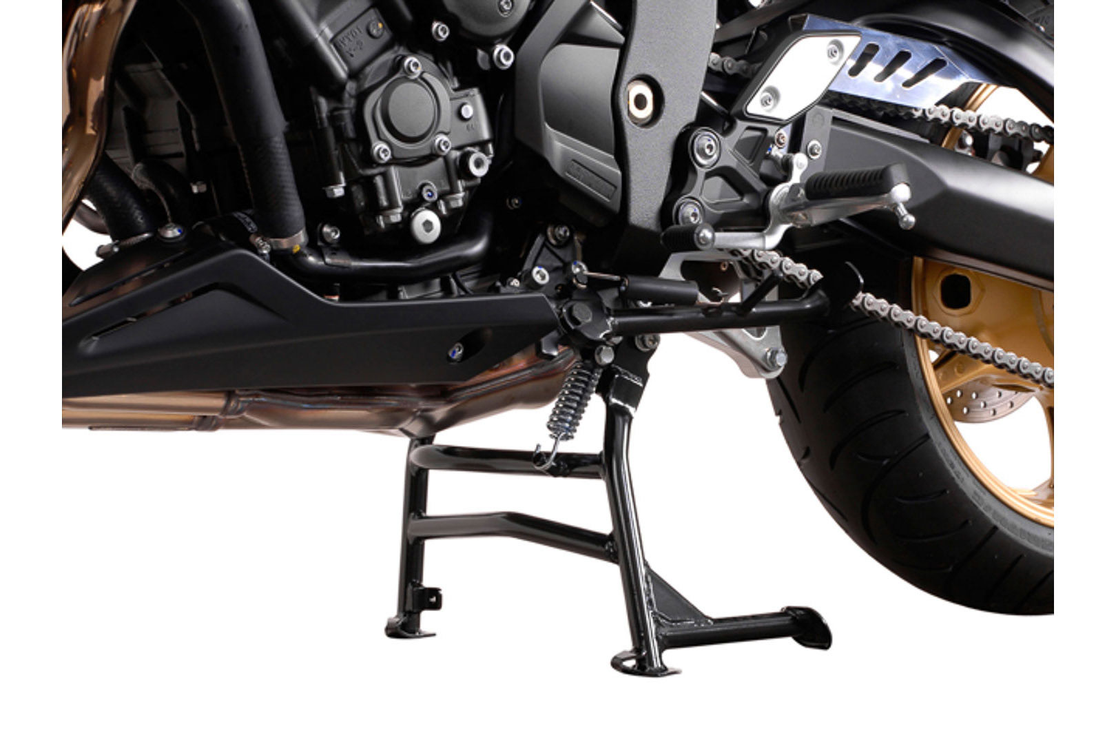 SW-Motech Béquille centrale - Noir. Yamaha FZ8/FZ8 Fazer (10-).