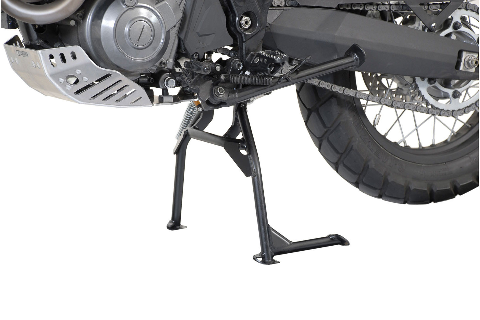 SW-Motech Béquille centrale - Noir. Yamaha XT 660 Z Tenere (07-12).