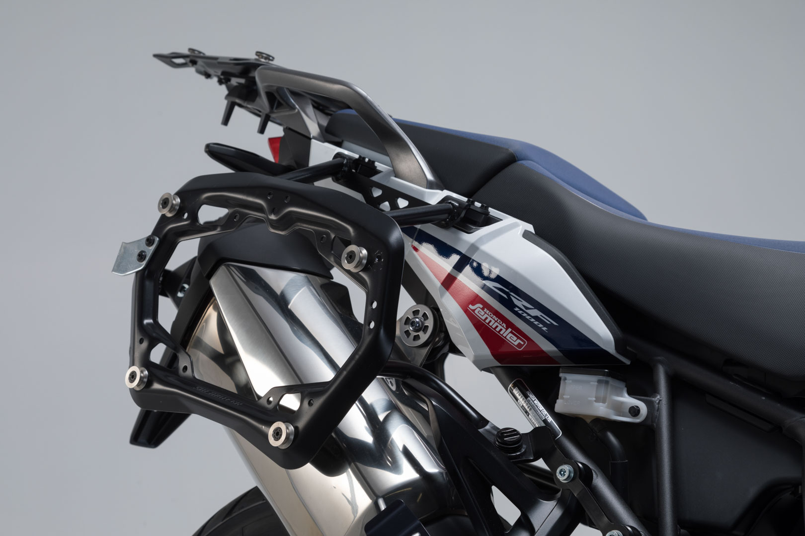 SW-Motech Supports latéraux PRO - Version off-road - Noir. Honda CR...