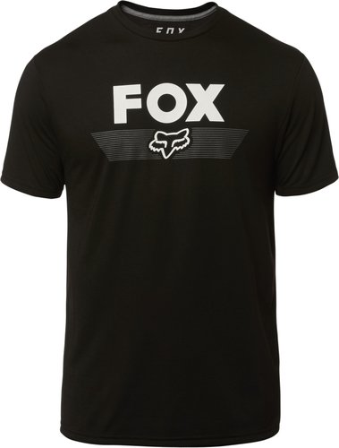 Fox Aviator Tech Tee T Shirt Zwart fox kopen in de aanbieding