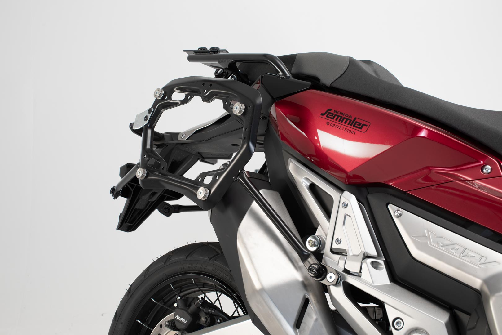 SW-Motech Supports latéraux PRO - Noir. Honda X-ADV (16-).