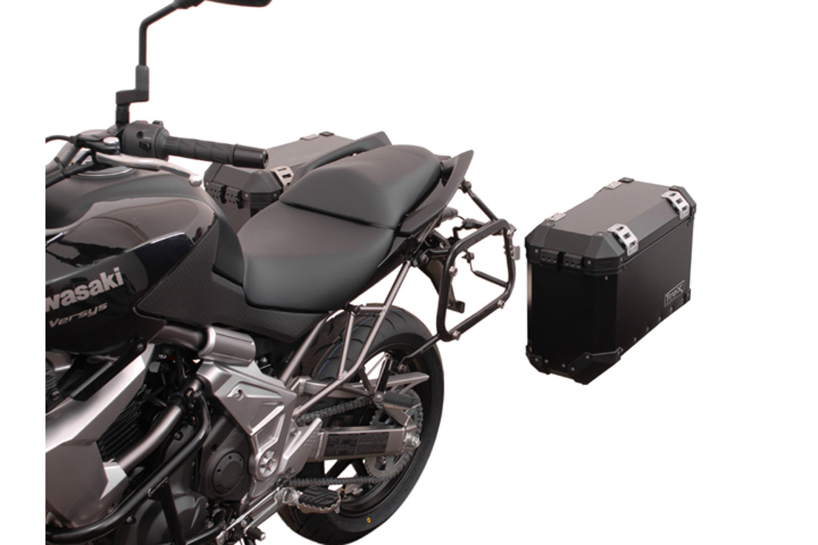 SW-Motech Supports valises EVO - Noir. Kawasaki Versys 650 (07-14).