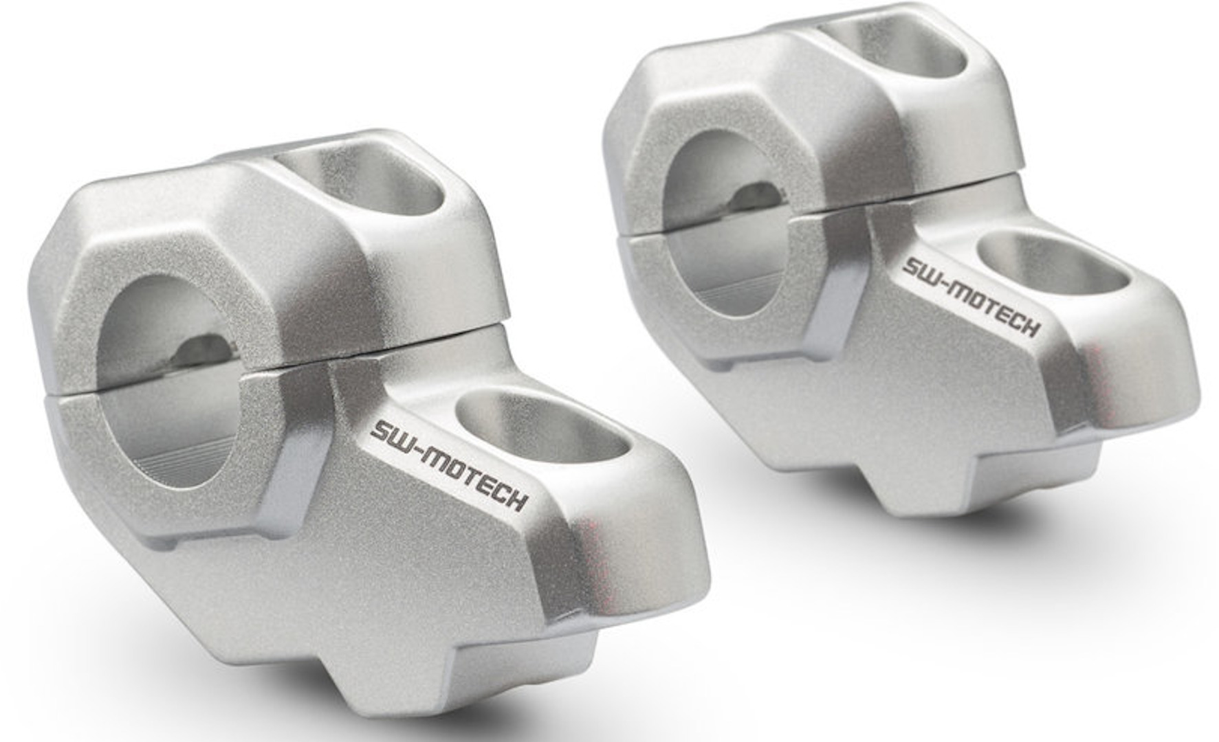 SW-Motech Réhausseur de guidon avec déport Ø 22 mm - H=30 mm. Recul...