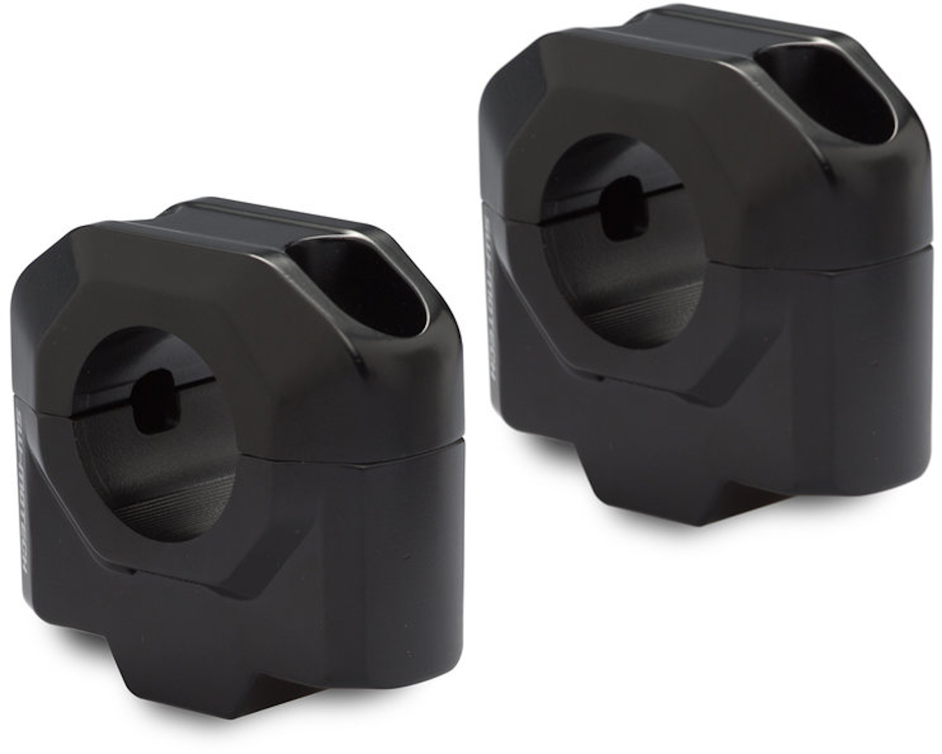 SW-Motech Réhausseur de guidon Ø 28 mm - H=30 mm. Noir. Noir