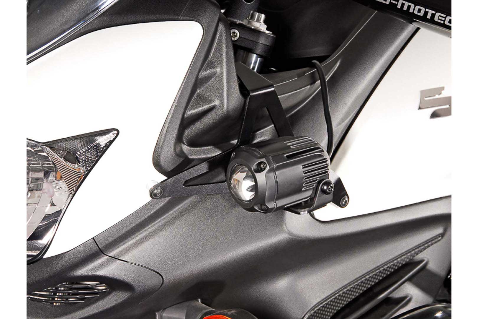 SW-Motech Supports pour feux additionnels - Noir. Suzuki DL650 V-St...