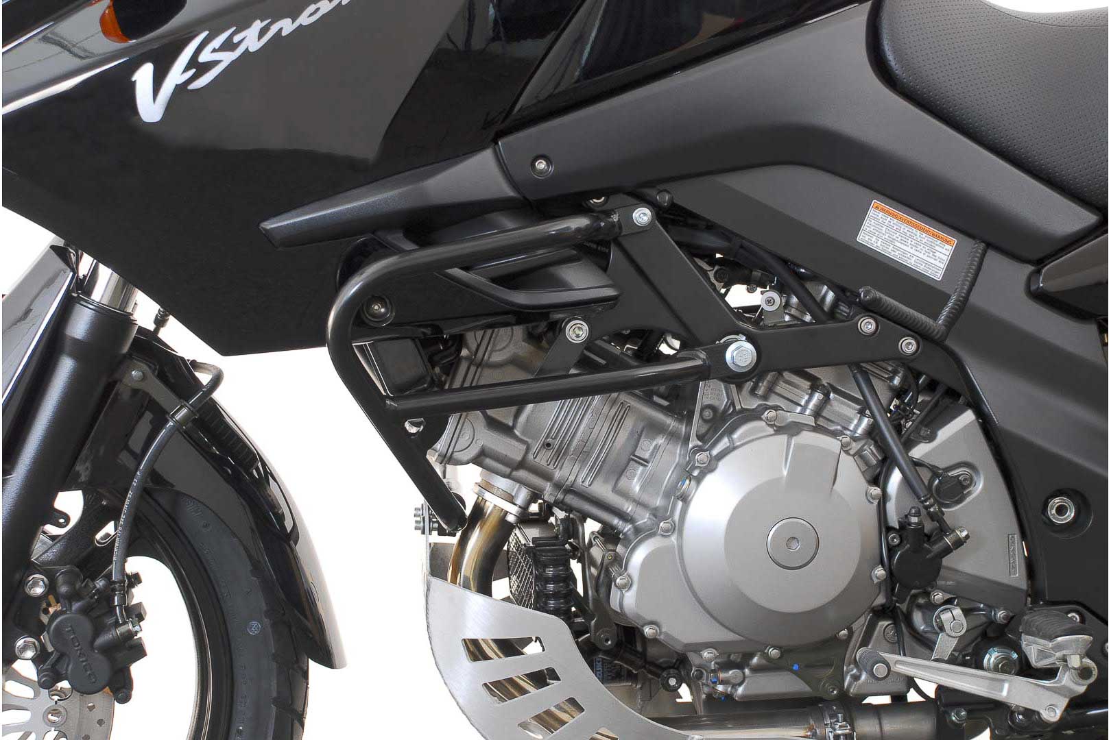 SW-Motech Crashbar - Noir. Suzuki DL 1000 V-Strom / Kawasaki KLV 10...