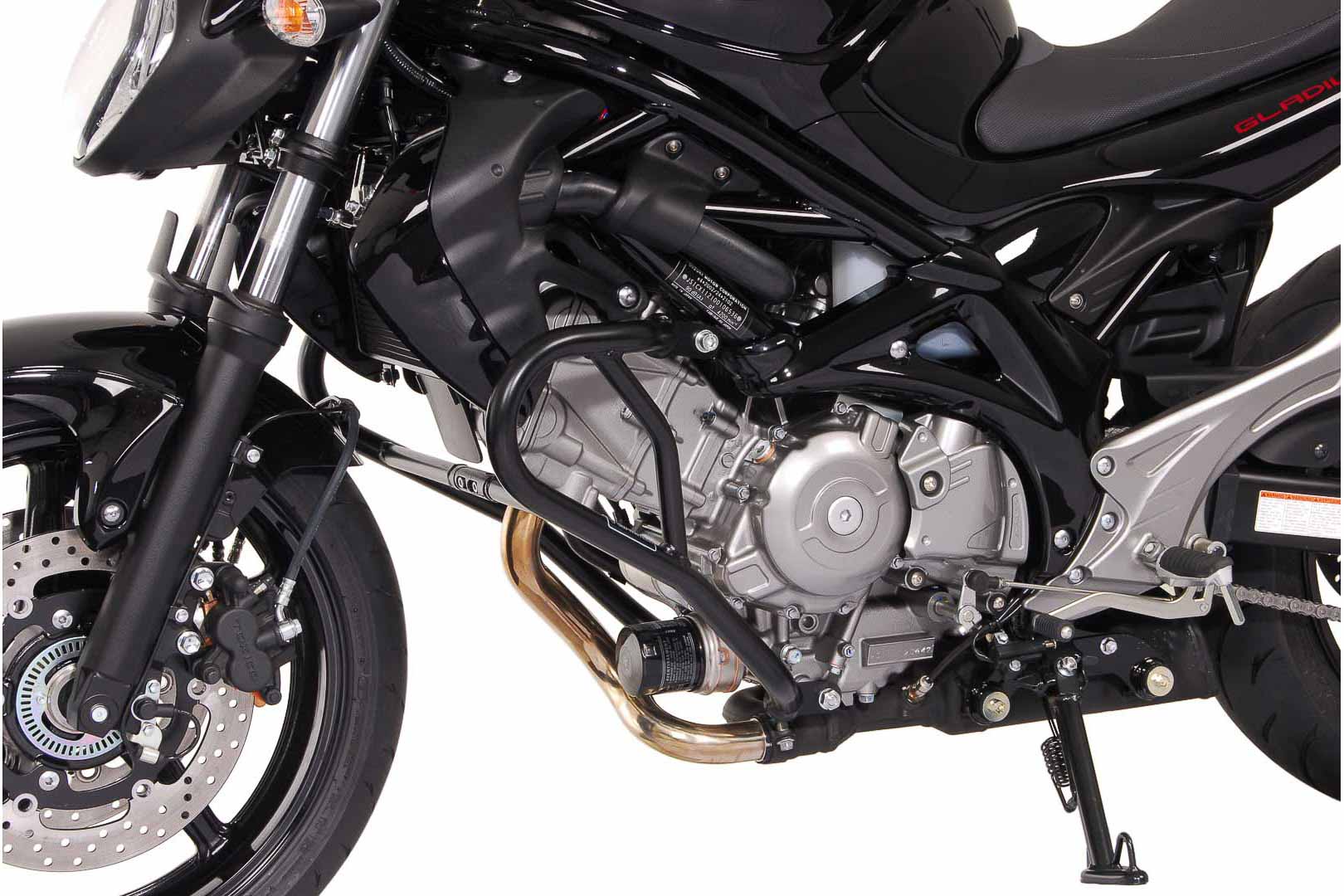 SW-Motech Crashbar - Noir. Suzuki SFV 650 Gladius (09-16).