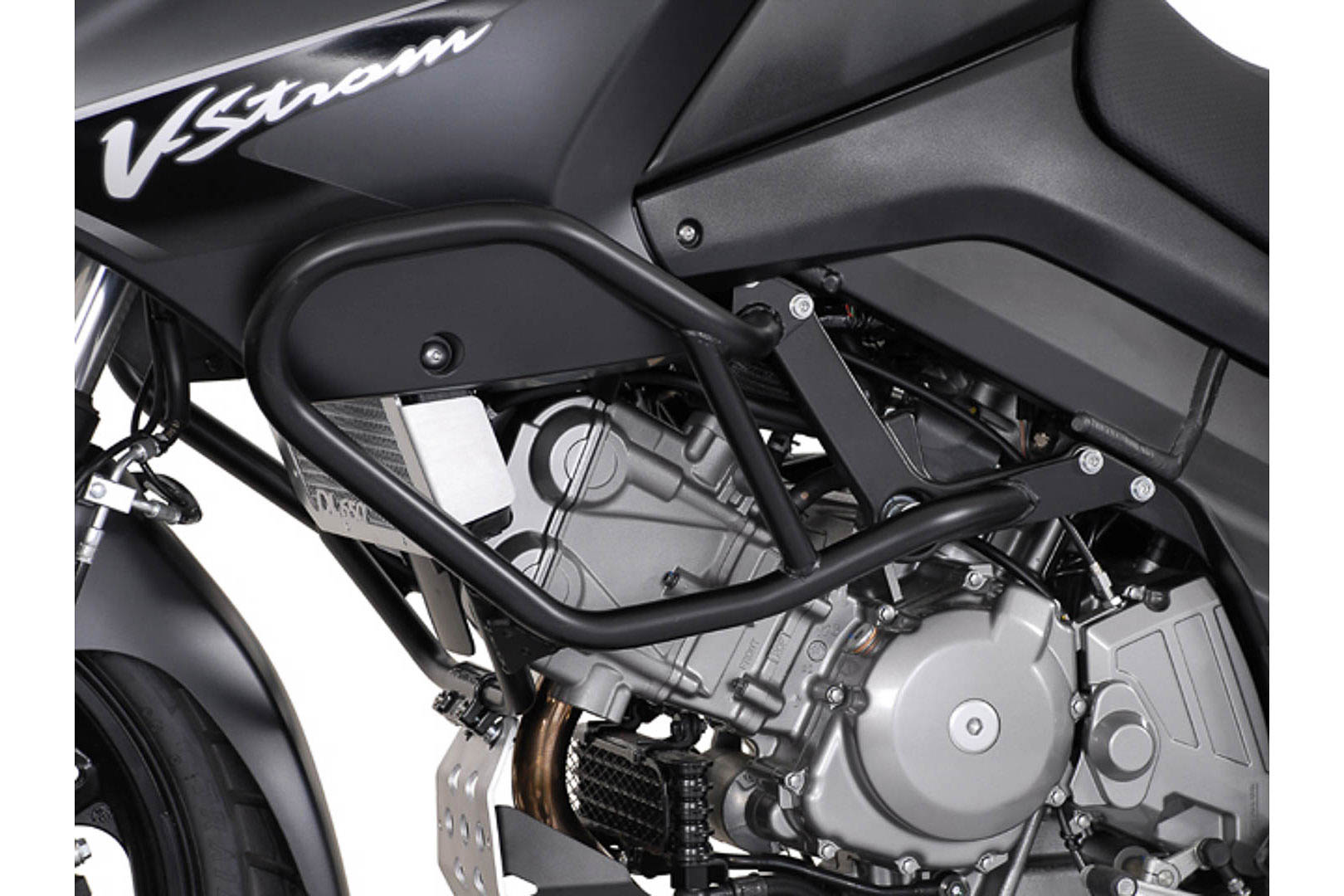 SW-Motech Crashbar - Noir. Suzuki DL 650 V-Strom (04-10).