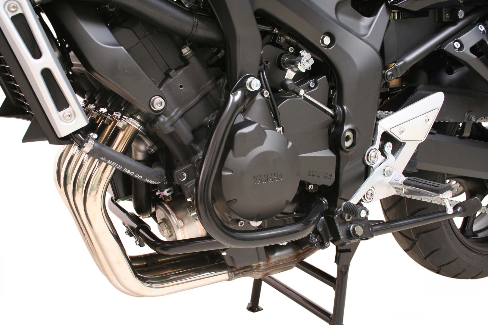 SW-Motech Crashbar - Noir. Yamaha FZ 6 / Fazer (03-10).