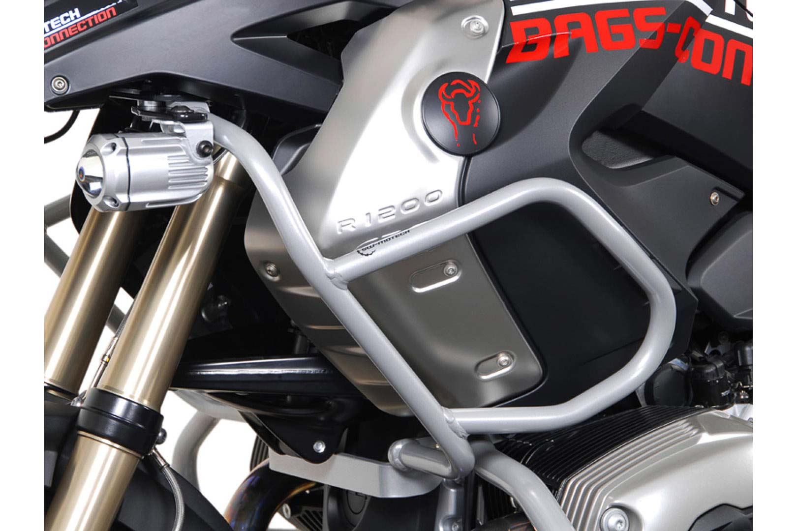 Image of Crash Bar SW-MOTECH supérieur gris