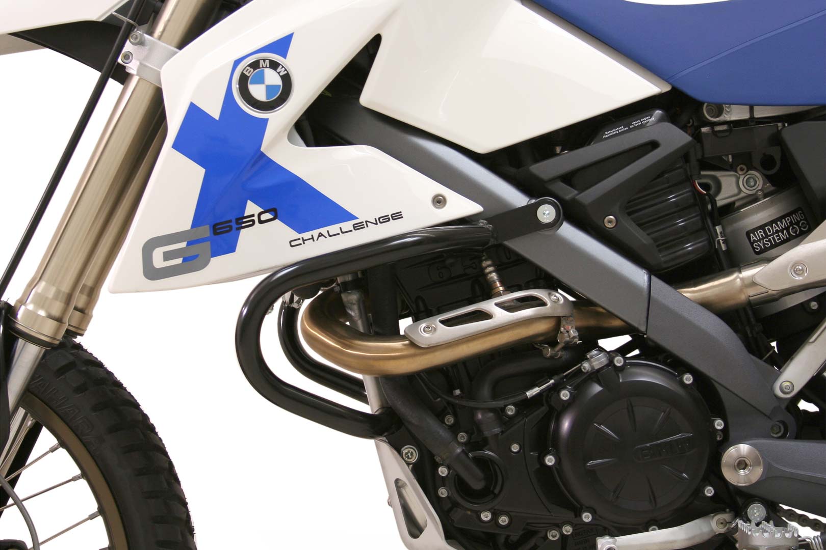 SW-Motech Crashbar - Noir. BMW G650 xChal/xCount/xMoto (06-09). Noir