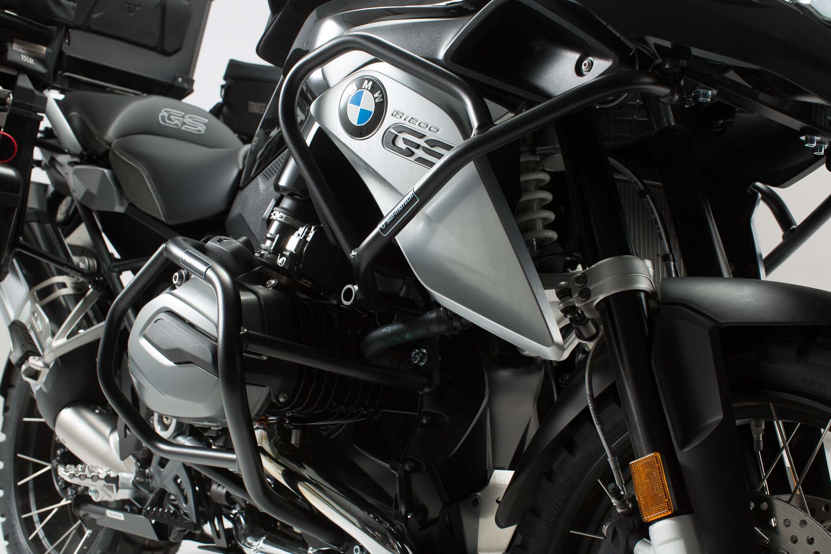 SW-Motech Crashbar haut - Noir. BMW R 1200 GS (13-16). Noir