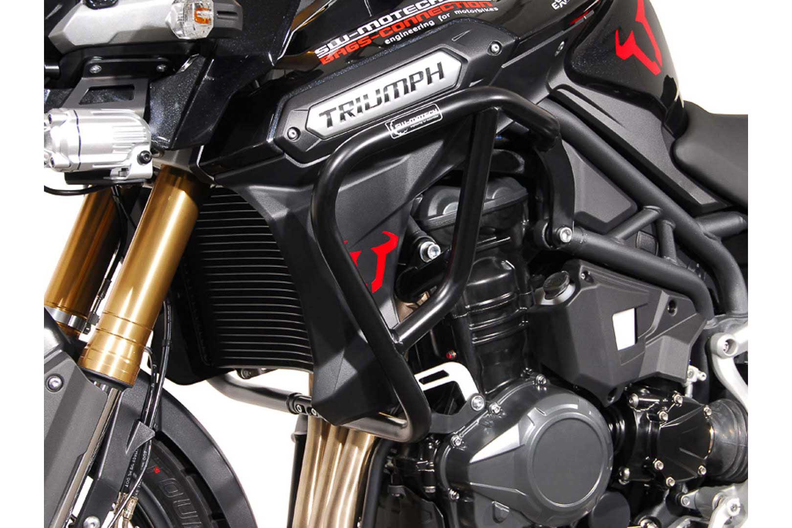 SW-Motech Crashbar - Noir. Triumph Tiger 1200 Explorer (11-15).