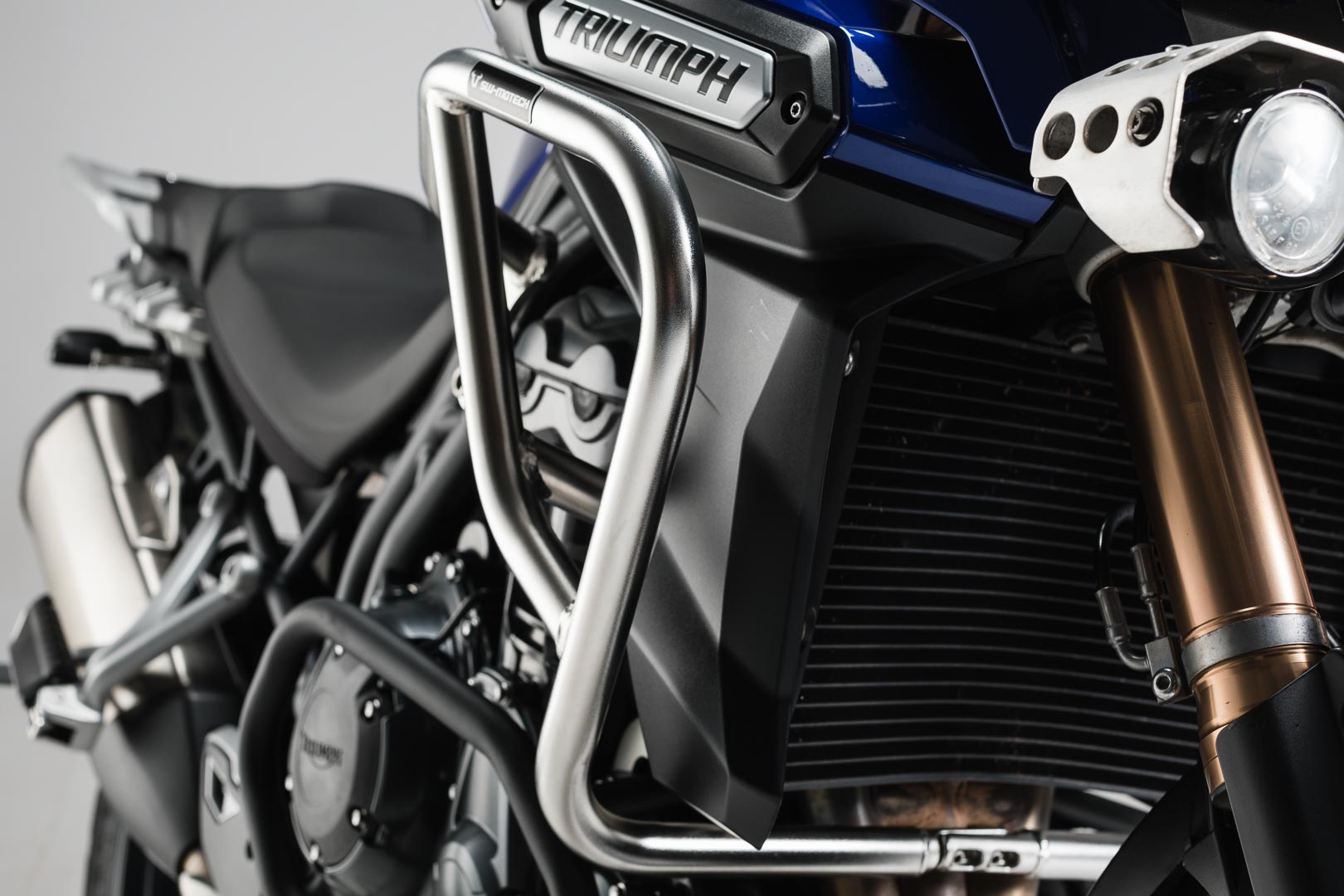 SW-Motech Crashbar - Acier inox. Triumph Tiger 1200 Explorer (11-15).