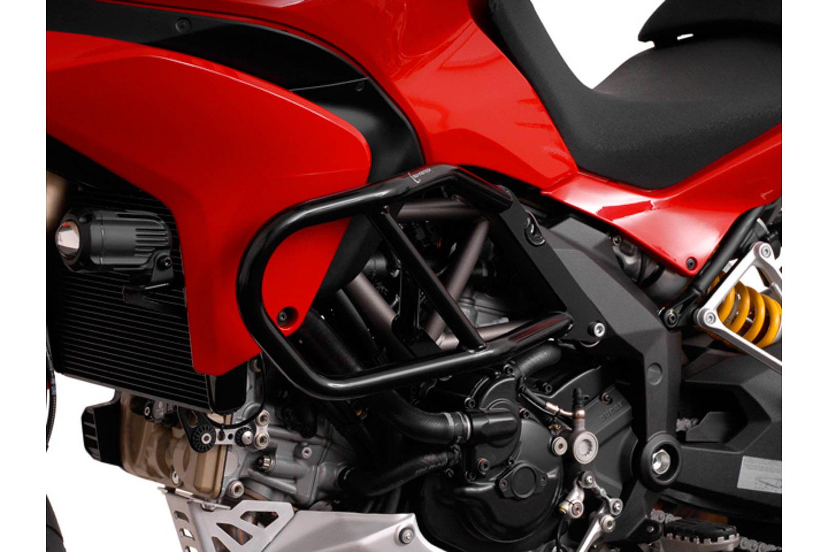 SW-Motech Crashbar - Noir. Ducati Multistrada 1200 / S (10-14).