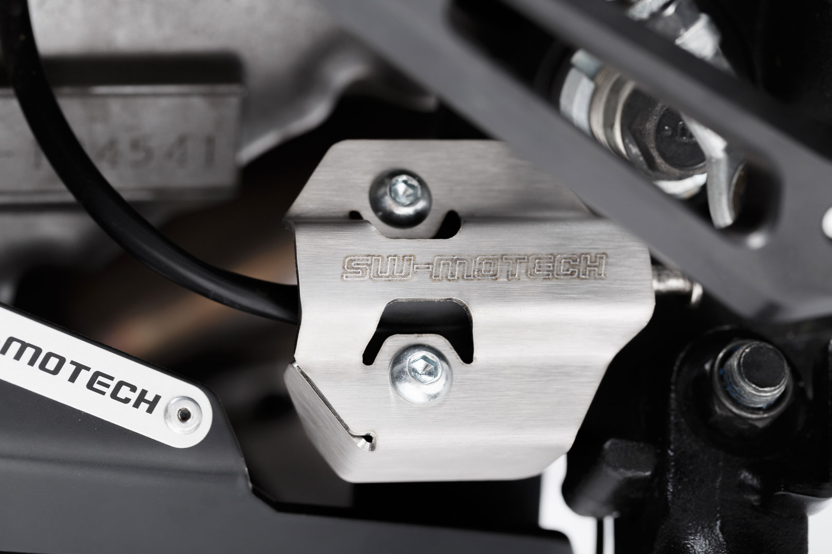 SW-Motech Protection de contacteur de béquille latérale - Gris. Suz...