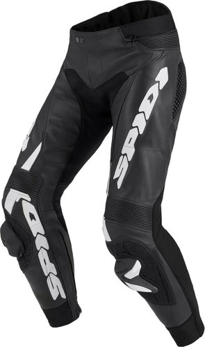 Spidi Rr Pro Warrior Motorfiets Lederen Broek Zwart Wit 52 spidi kopen in de aanbieding