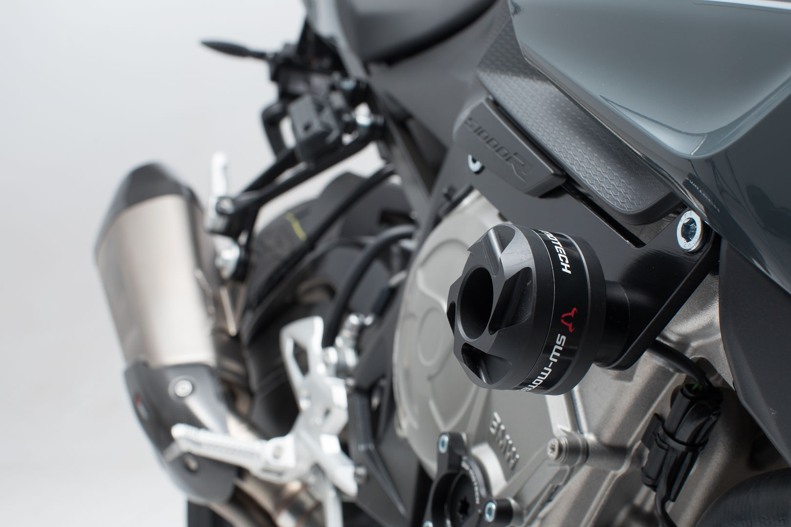 SW-Motech Kit de patins de cadre - Noir. BMW S1000R (16-).