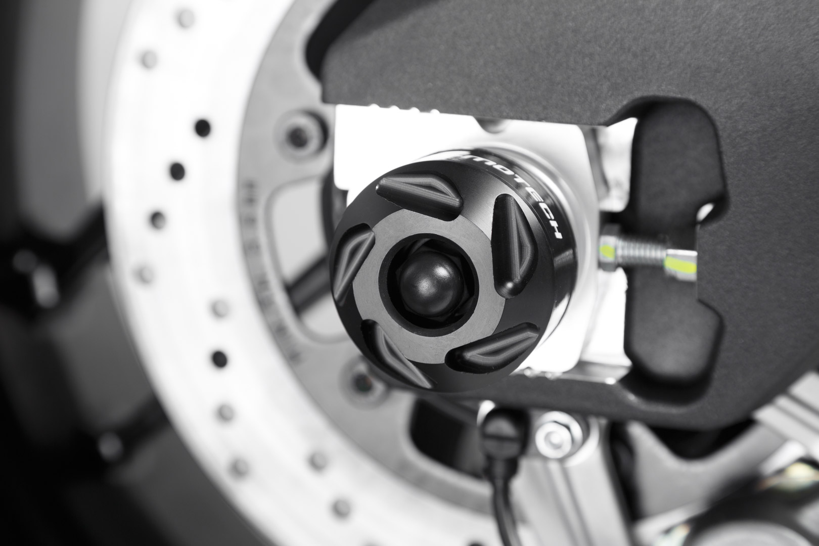 SW-Motech Roulettes de protection pour bras oscillant - Noir. 899/9...