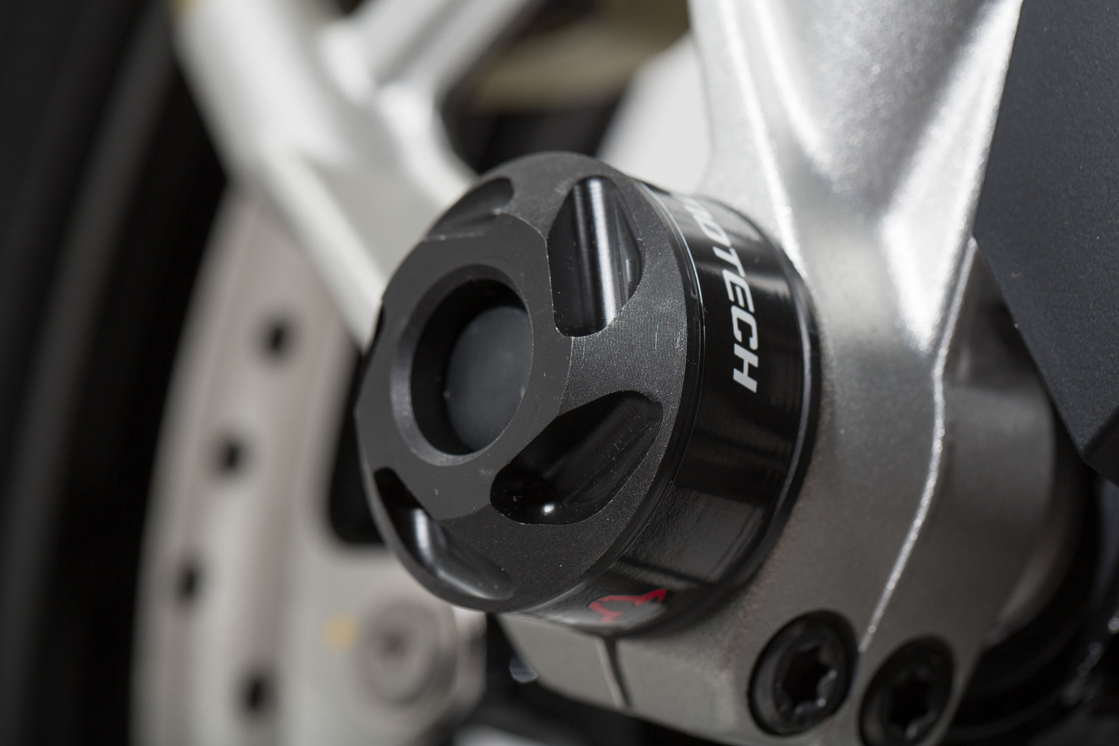 SW-Motech Roulettes de protection de fourche - Noir. BMW S 1000 R (...