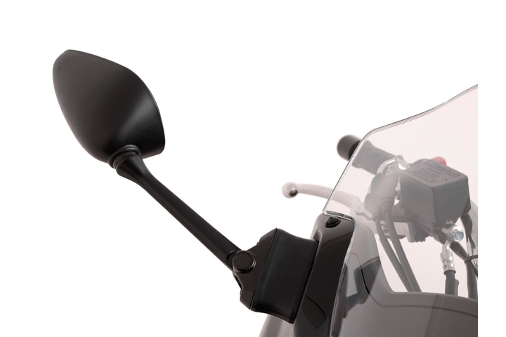 SW-Motech Extension de rétroviseur - Profile. Noir. Suzuki. GSF 650...