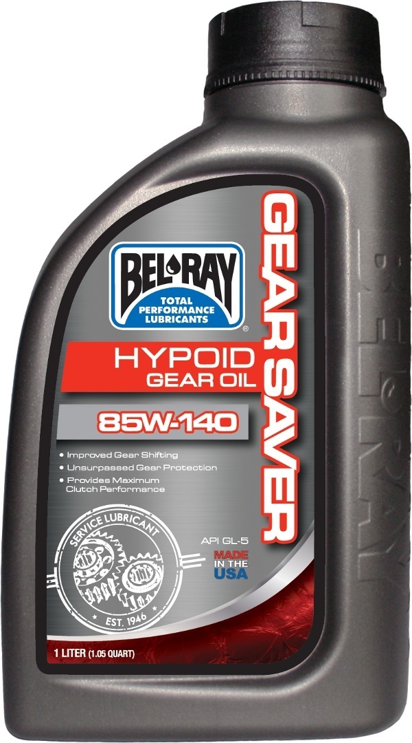 Image of Bel-Ray Gear Saver Hypoid 85W-140 1 litre d’huile transmission