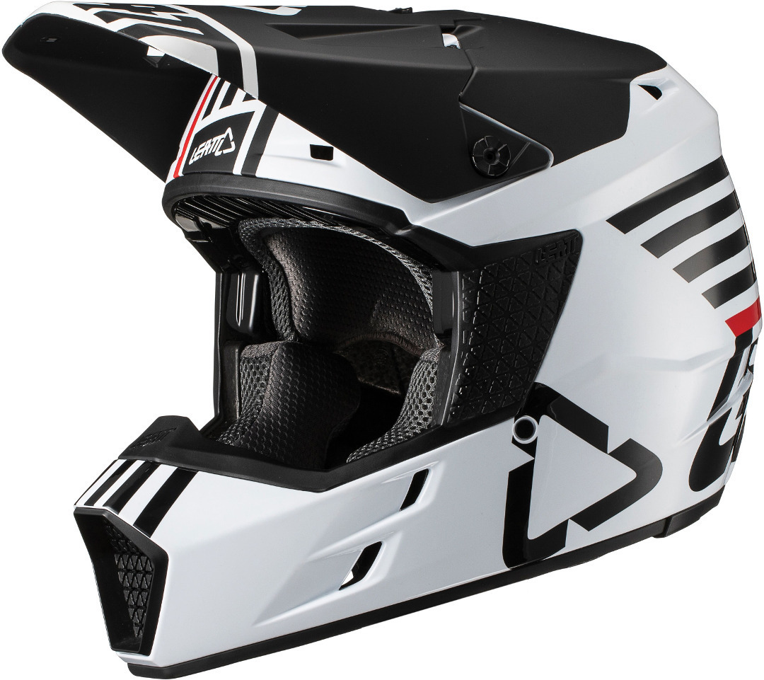 Leatt GPX 3.5 V19.2 Casque de Motocross enfants Blanc M