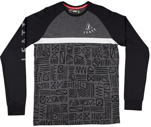 Leatt Tribal Longsleeve Zwart Grijs 2Xl leatt kopen in de aanbieding Leatt Tribal Longsleeve Zwart Grijs 2Xl leatt kopen in de aanbieding