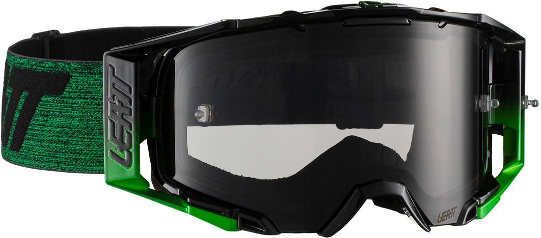 Leatt Velocity 6.5 Masques de motocross Noir Vert unique taille
