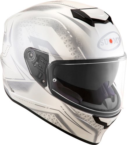 Suomy Stellar Shade Helm Grijs Wit Xl suomy kopen in de aanbieding