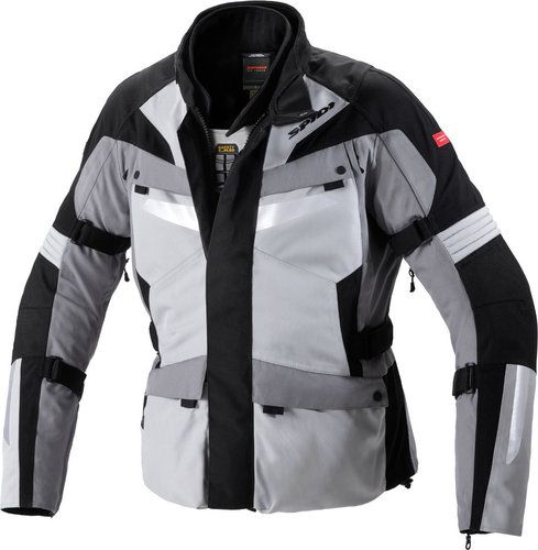Spidi Alpentrophy H2Out Motorfiets Textiel Jas Zwart Grijs 4Xl spidi kopen in de aanbieding Spidi Alpentrophy H2Out Motorfiets Textiel Jas Zwart Grijs 4Xl spidi kopen in de aanbieding