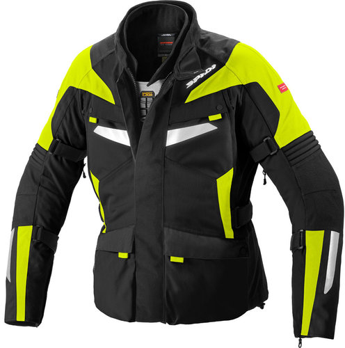 Spidi Alpentrophy H2Out Motorfiets Textiel Jas Zwart Geel 4Xl spidi kopen in de aanbieding Spidi Alpentrophy H2Out Motorfiets Textiel Jas Zwart Geel 4Xl spidi kopen in de aanbieding