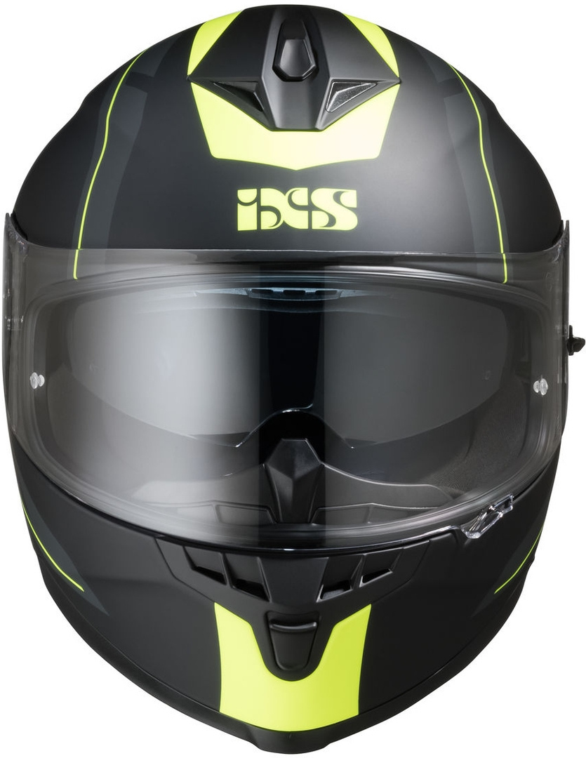IXS 1100 2.0 Casque de moto Noir Jaune XS