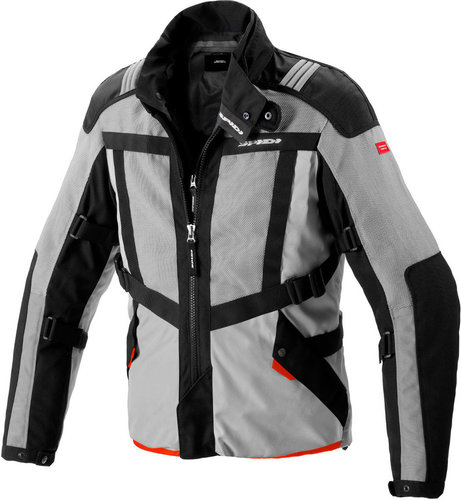 Spidi Netrunner H2Out Motorfiets Textiel Jas Zwart Grijs spidi kopen in de aanbieding Spidi Netrunner H2Out Motorfiets Textiel Jas Zwart Grijs spidi kopen in de aanbieding