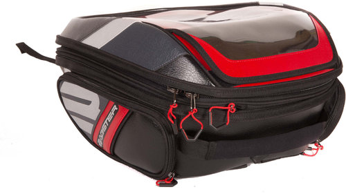 Bagster Stunt 2018 Tankbag Zwart Rood Een Maat bagster kopen in de aanbieding